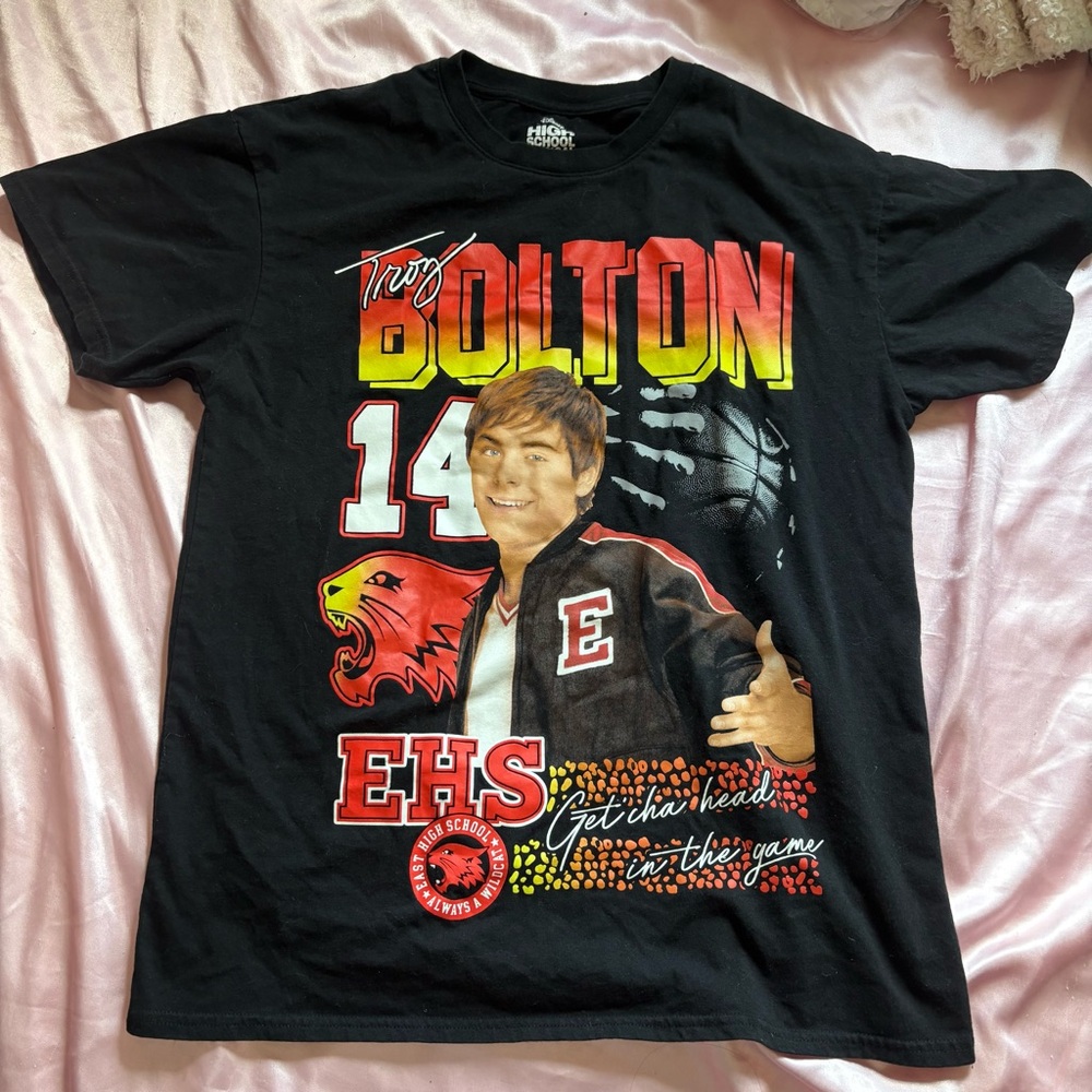 troy bolton tshirt